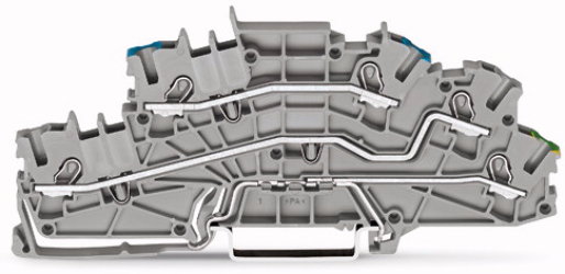 Multilevel installation terminal block