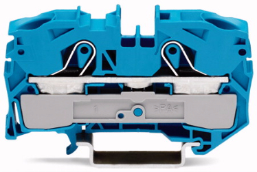 2-conductor through terminal block