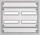 AT32R2 Distribution board 2R with door