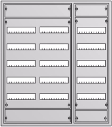 AT63R5 Distribution Board 5R with door