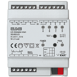 LED dimming actuator 4-gang