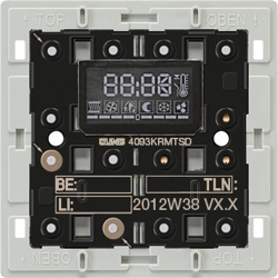 Room controller display compact module