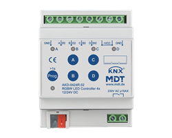 LED Controller 4-channel, 4/8A, MDRC device