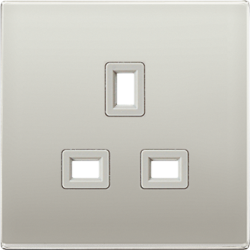 Centre plate for socket insert