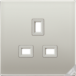 Centre plate White