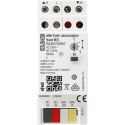 Radio blinds actuator