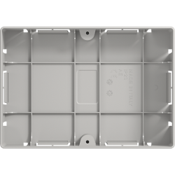 Flush-mounted recessed box