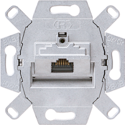 Modular jack socket, cat. 6/ cat 6A