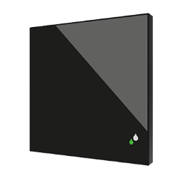 Flat Sensato. KNX Humidity and Temperature sensor for flush mounting - Anthracite