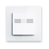 Honeywell KNX F PW - KNX Carbon Dioxide Sensor Frame Synthetic in White and Black