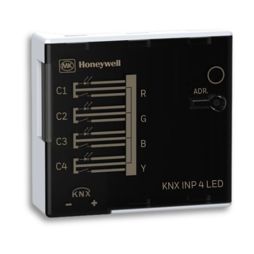 Honeywell KNX INP 4 LED - KNX Input Module 4 Channel LED