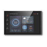 Honeywell KNX TS 10 V2 - KNX 10.1 Inch Touch Screen with Intercom Function in White and Black Frames