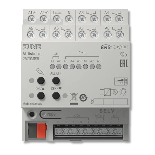 Jung 2570M1SR KNX Multi Station Rail Mounting Device