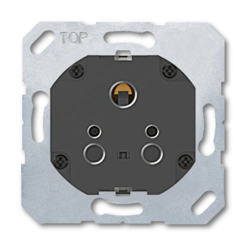 Jung 3171-5EINS Socket Insert 1-Gang British Standard 546 Screw Terminals for wall boxes 60mm