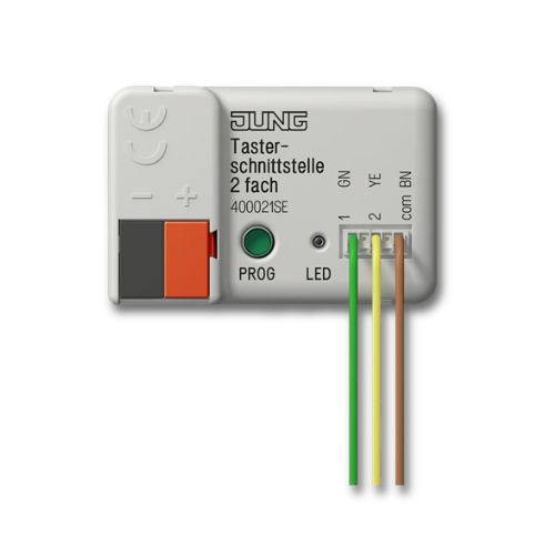 Jung 400021SE KNX Push-Button Interface 2-Gang