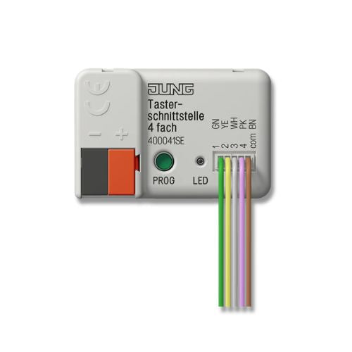 Jung 400041SE KNX Push-Button Interface 4-Gang
