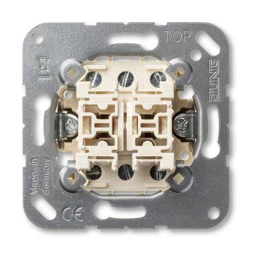 Jung 539U 2-Gang Push-Button 2 x 1-Pole 2-Way 10 A 250 V