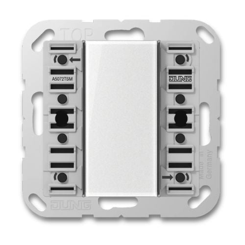 Jung A5072TSM KNX Standard Push-Button Module 2-Gang F50 AS/A Range
