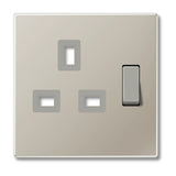 Jung BS2171..PL Centre Plate for Socket Insert BS2171EINS and 3171EINS Duroplastic LS Range