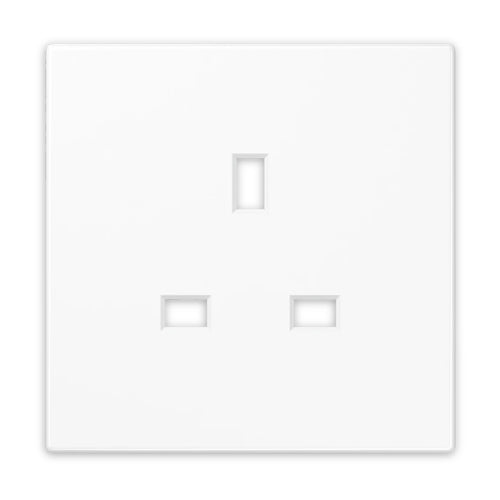 Jung BS2521WWPL Centre Plate for Socket Insert BS2521EINS and 3521EINS Duroplastic LS Range White