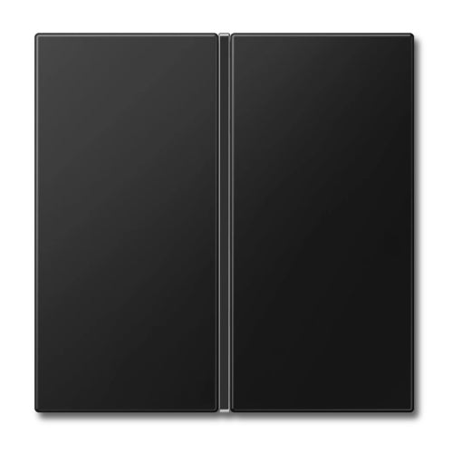 Jung LS401TSASWM Cover Kit F40 1-Gang Thermoplastic Lacquered LS Range Matt Graphite Black