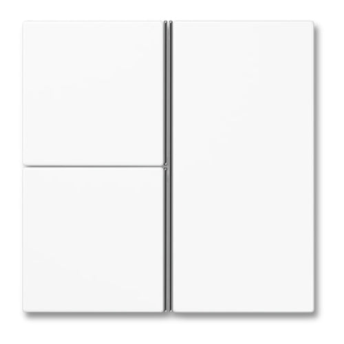 Jung LS403TSA Cover Kit F40 3-Gang Thermoplastic LS Range White