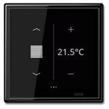 Jung 459D1S KNX Room Controller LS TOUCH With Frame LS 990 Secure Thermoplastic