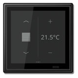 Jung 459D1S KNX Room Controller LS TOUCH With Frame LS 990 Secure Thermoplastic
