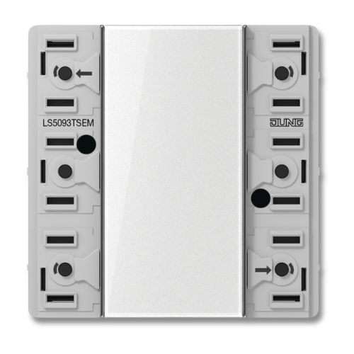 Jung LS5093TSEM Push-Button Extension Module 3-Gang F50 LS Range