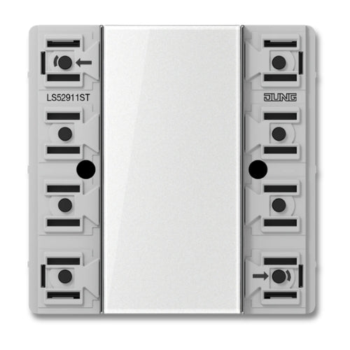 Jung LS52911ST KNX Universal Push-Button Module 1-Gang F50 Secure LS Range