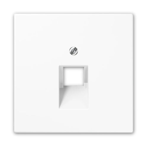 Jung LS969-1UA Centre Plate for IAE/UAE Sockets 1 x 8-Pole Thermoplastic LS Range