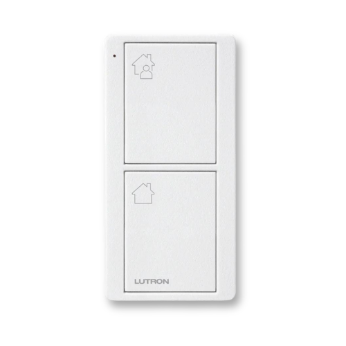 Lutron 2 Button Pico RF Control Entry - White PK2-2B-TAW-P01 or Black PK2-2B-TBL-P01