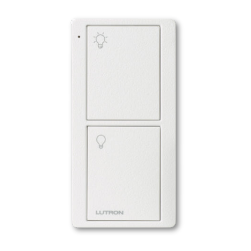 Lutron 2 Button Pico RF Control For Light On/Off buttons - White PK2-2B-TAW-L01 or Black PK2-2B-TBL-L01