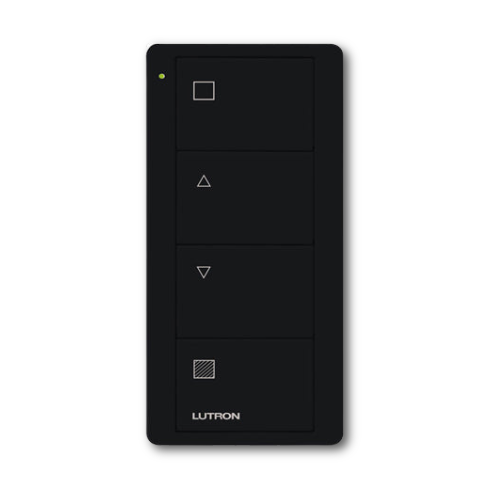 Lutron Pico RF Control With Raise/Lower Shades - Black PK2-4B-TBL-S01 or White PK2-4B-TAW-S01