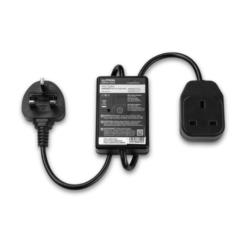Lutron Plug In Lamp Dimmer - Black RRK-P20-240G-BL or White RRK-P20-240G-Aw