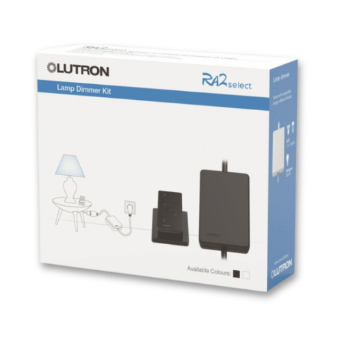 Lutron RA2 Select Wireless Plug-In Lamp Dimmer Kit - Black RRK-KIT-1LG-BL or White RRK-KIT-1LG-AW
