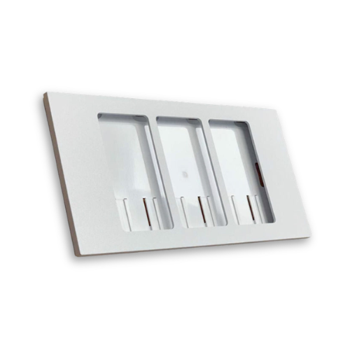 Lutron Triple Gang Pico Faceplate - White LPFP-S3-TAW or Black LPFP-S3-TBL