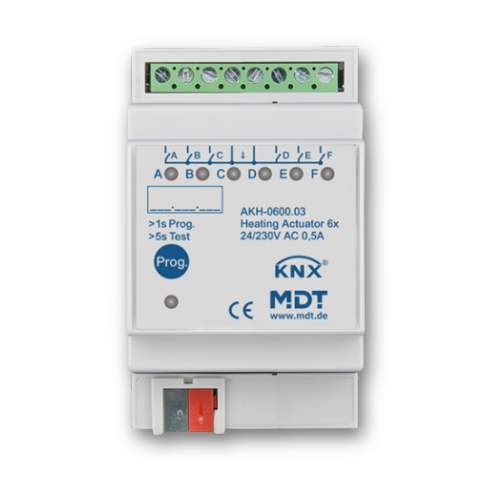 MDT Technologies AKH-0600.03 6-ch Heating Actuator