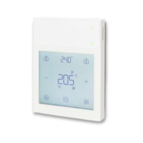 Siemens QMX6.P74 Room Unit for Temp, CO2 and Humidity Monitoring in White and Black
