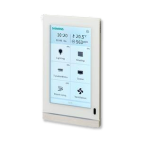 Siemens UP 205/ KNX Touch Control TC5 5 inch Touch Panel in White and Black