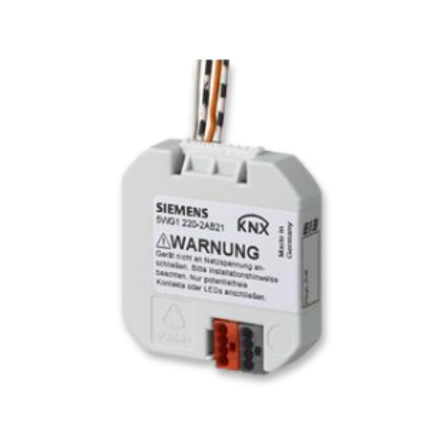 Siemens UP 220/21 KNX Push-Button Interface 2 x Potential-Free Contact Output for LED Control