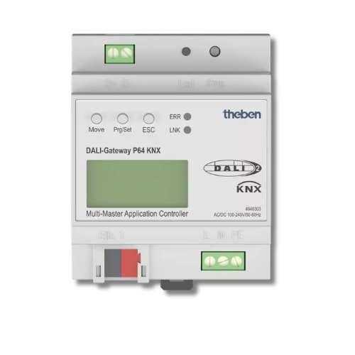 Theben 4940303 DALI-Gateway P64 KNX