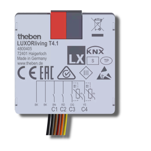 Theben 4800405 LUXORliving T4.1 4-Way Sensor