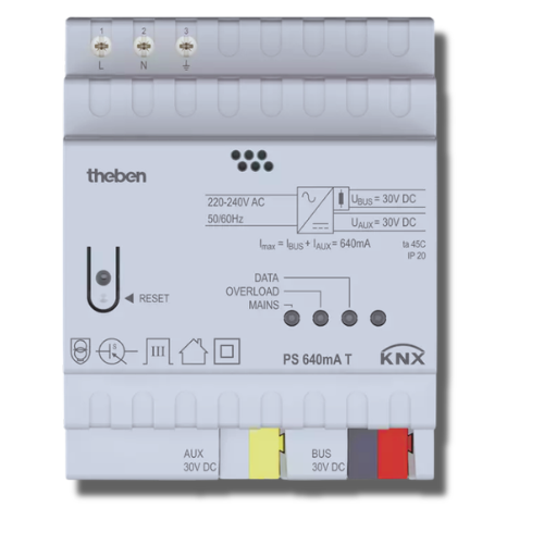 Theben 9070958 Power supply 640 mA T KNX