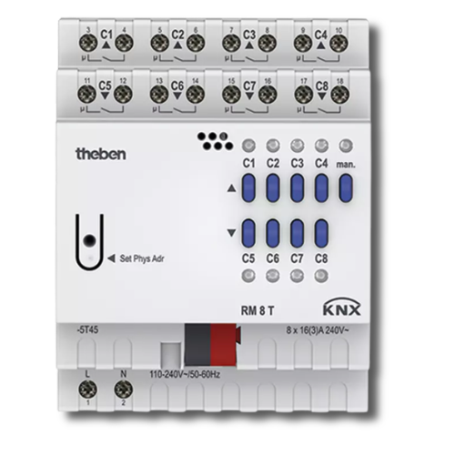 Theben 4940200 RM 8 T KNX Actuator