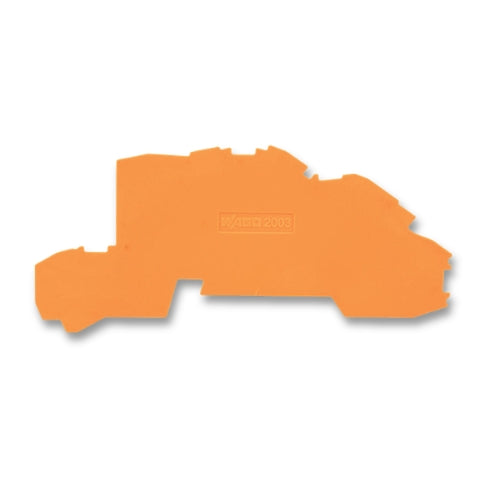 Wago 2003-7692 End and Intermediate Plate Orange (25 Pack)