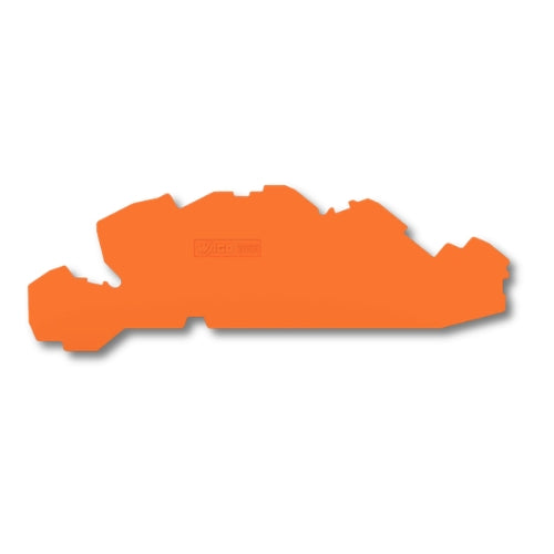 Wago 2005-7692 End and Intermediate Plate 1mm Thick Orange (25 Pack)