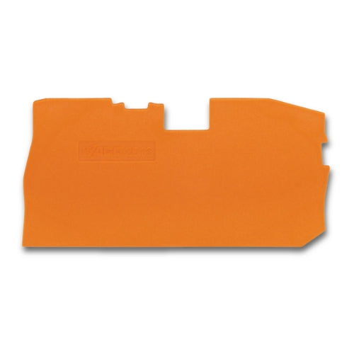 Wago 2016-7192 End and Intermediate Plate 1mm Thick Orange (25 Pack)