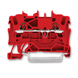 Wago 2001 Series 2-Conductor Through Terminal Block Suitable for Ex e II Applications (100 Pack)