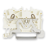 Wago 2001 Series 2-Conductor Through Terminal Block Suitable for Ex e II Applications (100 Pack)
